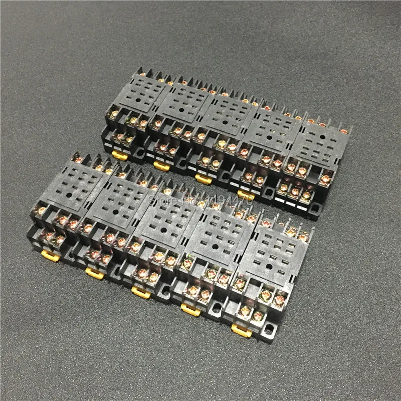 20pcs PYF11A Mini основание релейного разъема для MY3NJ HH53P силовые реле 11-Контактный