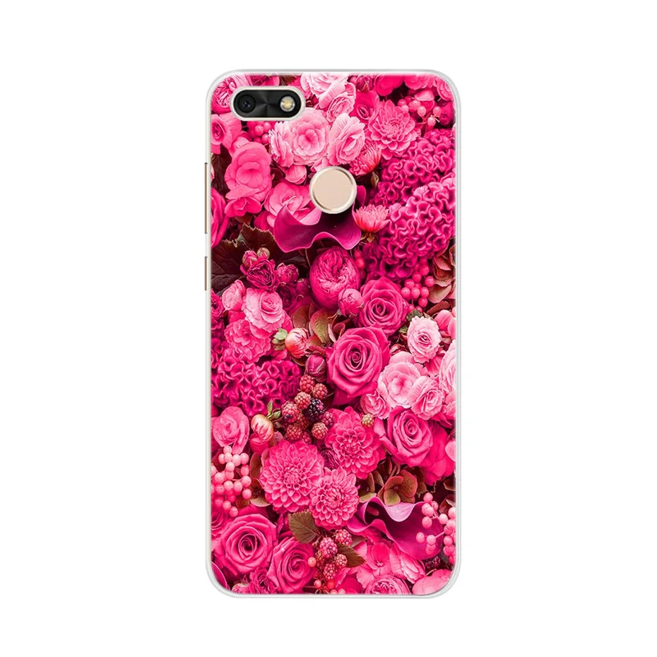 Фиолетовый Для huawei Y6 Pro чехол для huawei Nova Lite SLA-L22 задняя крышка для huawei P9 Lite Mini мягкий силиконовый чехол для телефона - Цвет: Фиолетовый