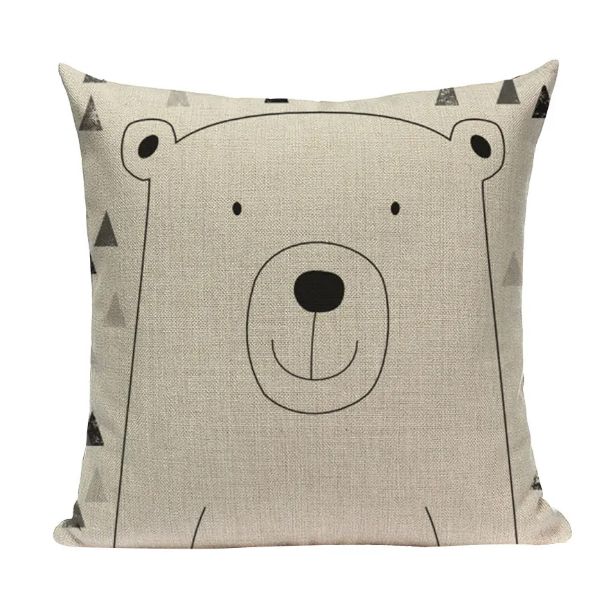 L71-11 Красивая одежда с буквами GeometryCushion крышка льняные и хлопковые Высокое качество Подушка Чехол Диван Спальня кресла диван домашний декор декоративная наволочка для подушки - Цвет: L71-11