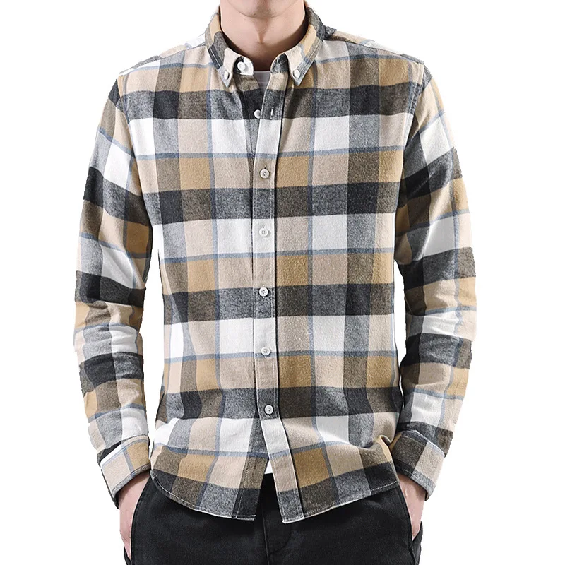 Мужская одежда Сезон весна осень Новое поступление восстановление Рубашки с