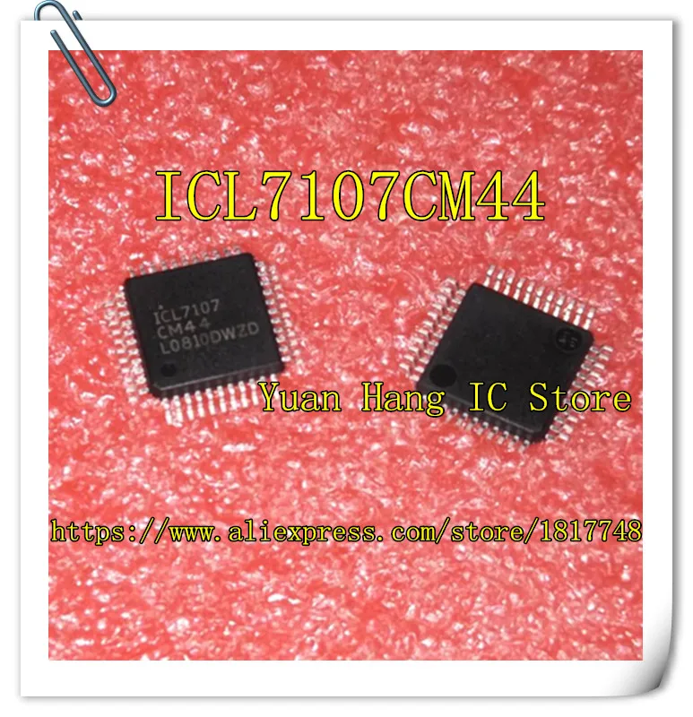 10 шт./лот ICL7107CM44 ICL7107 QFP 44 LED driver ICL7107|Аксессуары для батарей и ЗУ| |