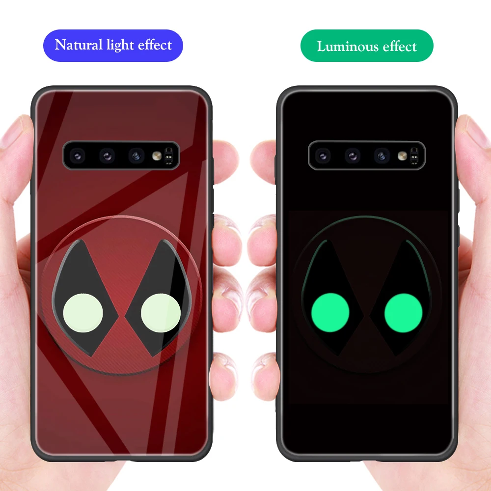 Ciciber чехлы для телефонов samsung Galaxy S10 S9 S8 Plus Note 8 9 S10e + Funda Капитан Америка Логотип