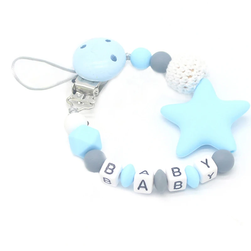 Безопасная здоровая детская ручная работа соски зажимы держатель цепь