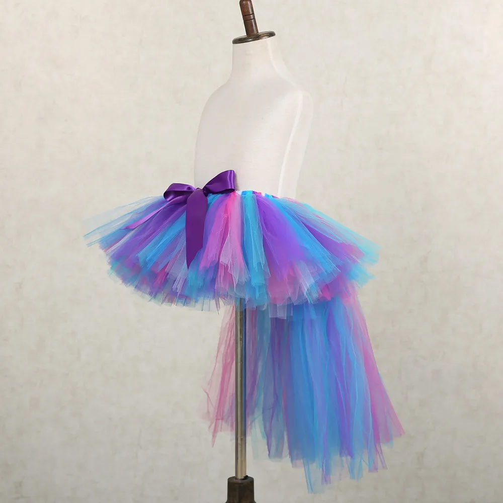 Юбка-пачка для маленьких девочек пышная детская балетная Pettiskirts Шлейфом Тюль принцесса юбки для девочек для детей День рождения танец пачка