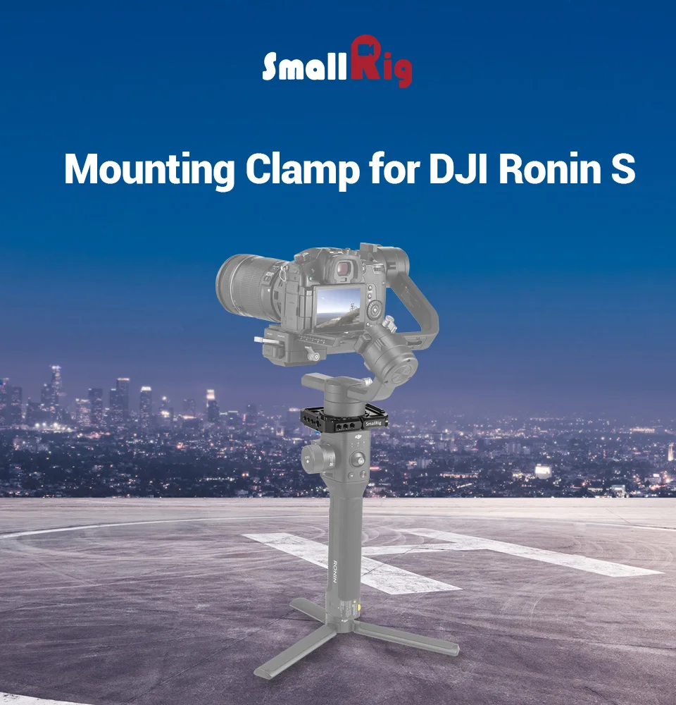 SmallRig монтажный зажим для камеры DJI Ronin S Gimbal с 1/4 3/8 резьбовыми отверстиями для монитора микрофона прикрепить 2221