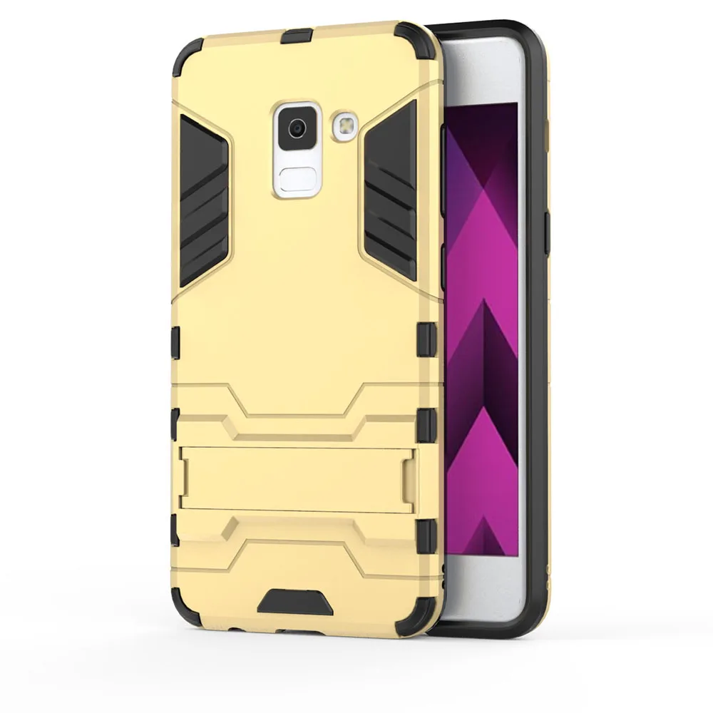 ZGAR для samsung Galaxy A8 2018 чехол-подставку Для женщин мужчин мобильных охватывает