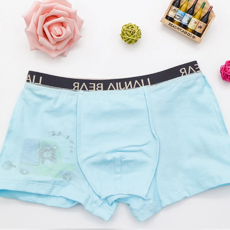 Children underwear kids for boys cotton four-corner colored panties |