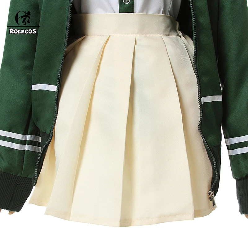 ROLECOS Nanami косплей костюм ChiaKi Danganronpa 3 аниме полный комплект (пиджак + рубашка юбка)