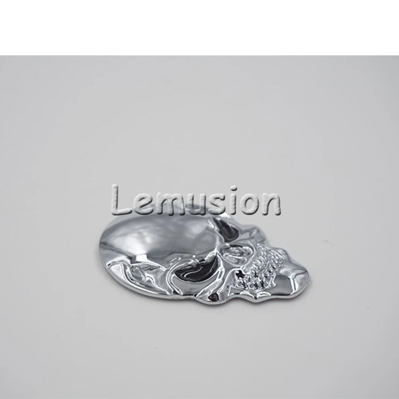 ZDPARTS 3D крутой металлический череп из цинкового сплава стикер для стайлинга