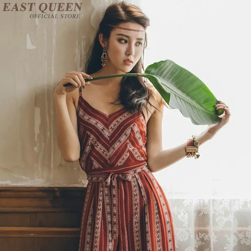 Комбинезоны для женщин boho Хиппи мексиканский элегантный пеньюар для женщин Элегантный пляжный Модный комбинезон для женщин KK2240 Y