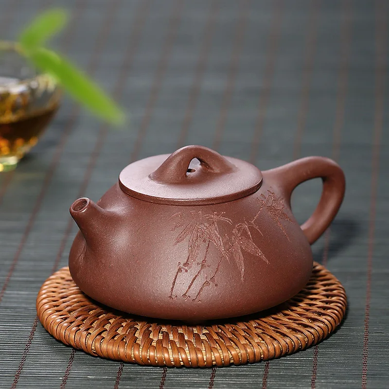 Чайный горшок с фиолетовыми буровыми точками для сырой руды чайный китайского