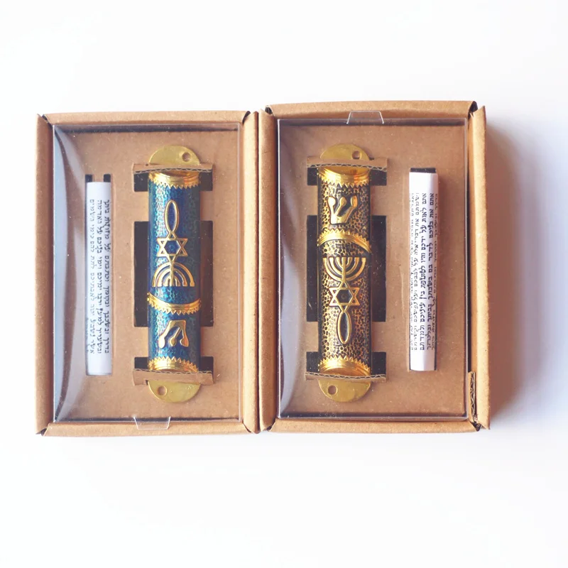 Чехол с надписью Bless This House Pewter Mezuzah Mezuza 3 шт. | Украшения и аксессуары