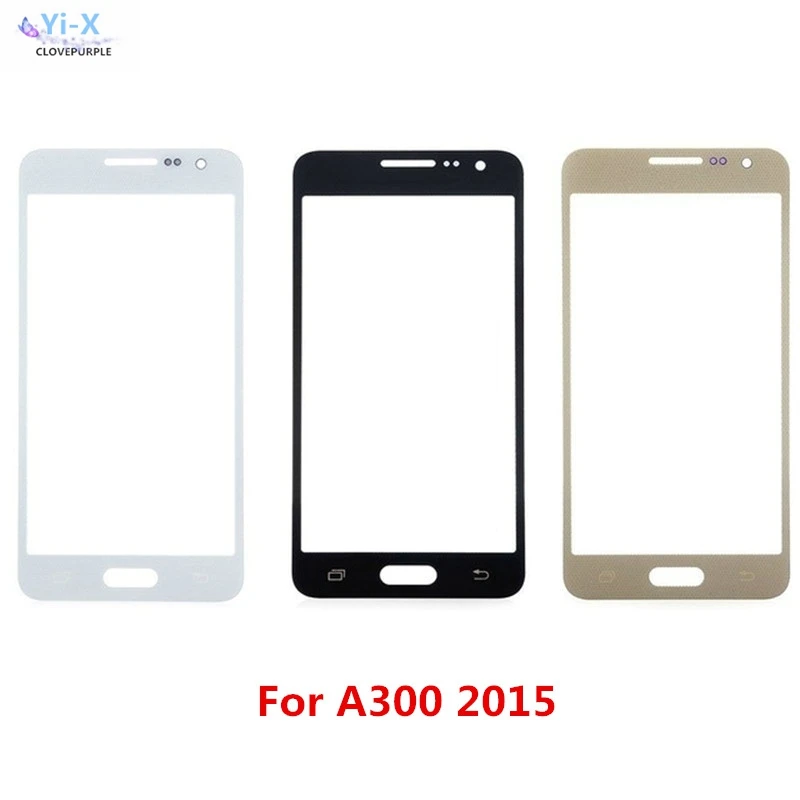 Сенсорный экран для Samsung Galaxy A3 A3000 A300F переднее внешнее стекло верхняя панель