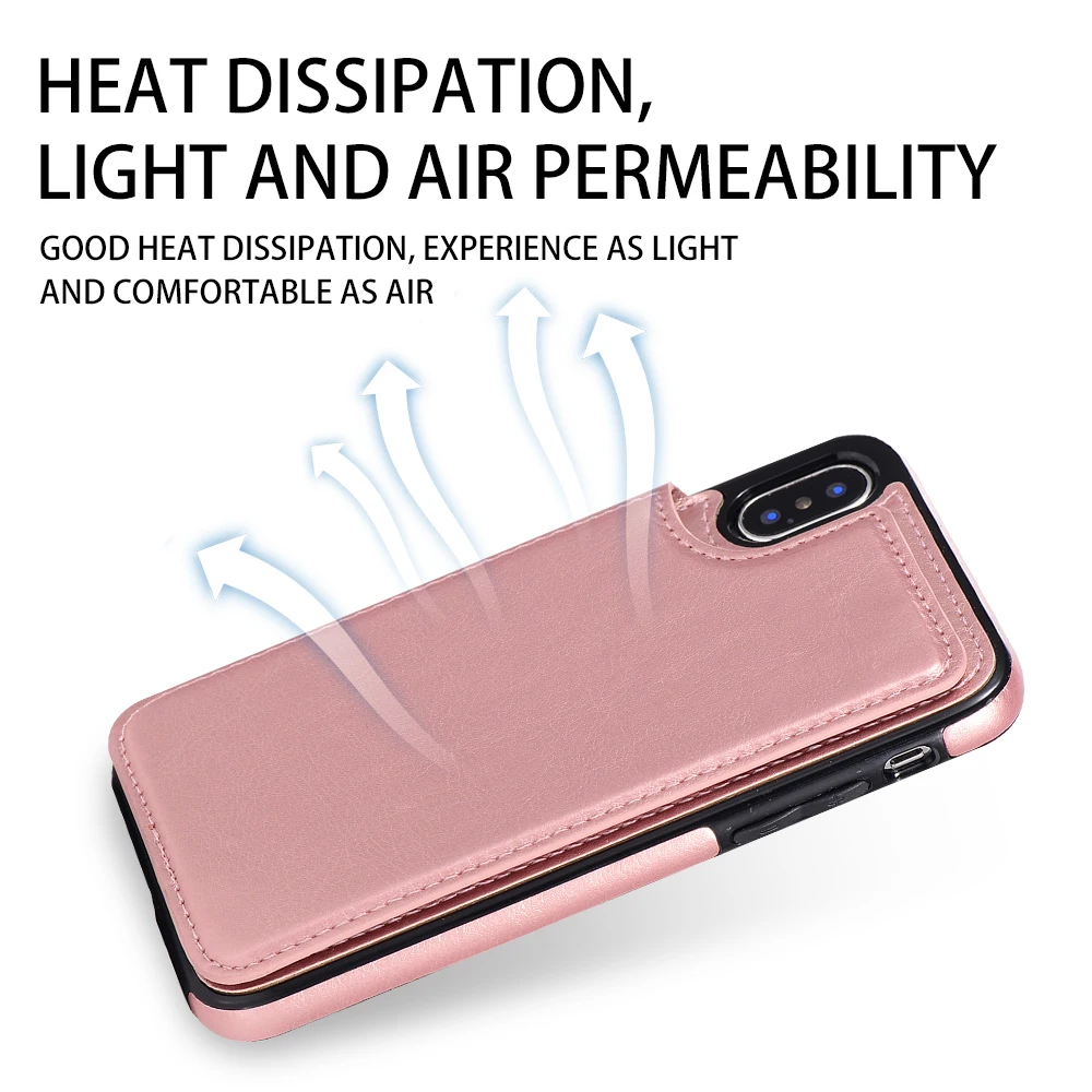 Чехол подставка CLETO для iPhone XR XS MAX 5S SE 6s 7 8Plus кожаный флип кошелек держатель фото
