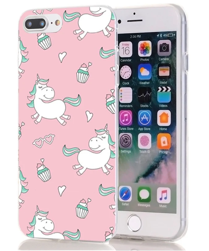 Роскошный чехол из ТПУ для iPhone 7 8 Plus 6 X XS XR Max мягкий с рисунком цветка задняя