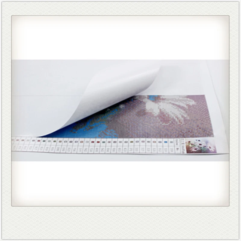 3D белая ваза с искусственной орхидеей рукоделие Бриллиантовая украшающая