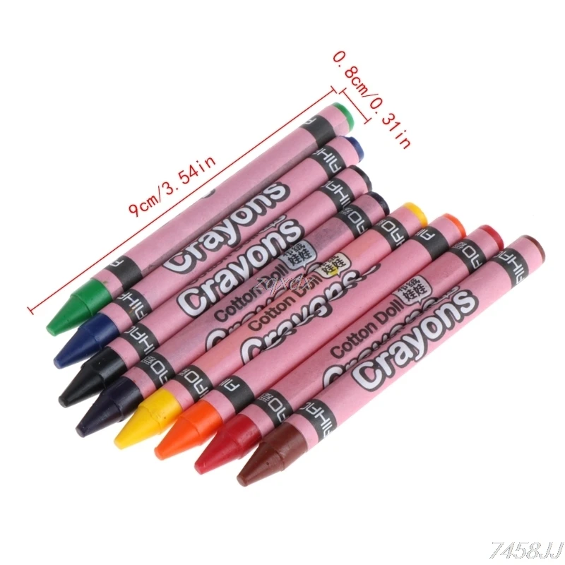 1Set Wax Crayon Stick Kid Painting Drawing Sketching Art Tool Drop ship Dropshipping | Канцтовары для офиса и дома