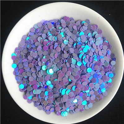 AB Light Purple 20 г(Размер 3 мм) круглые точечные Блестки для нейл-арта для красоты ногтей, модные женские Блестящие Блестки для маникюра, 28 цветов - Цвет: AB Light Purple