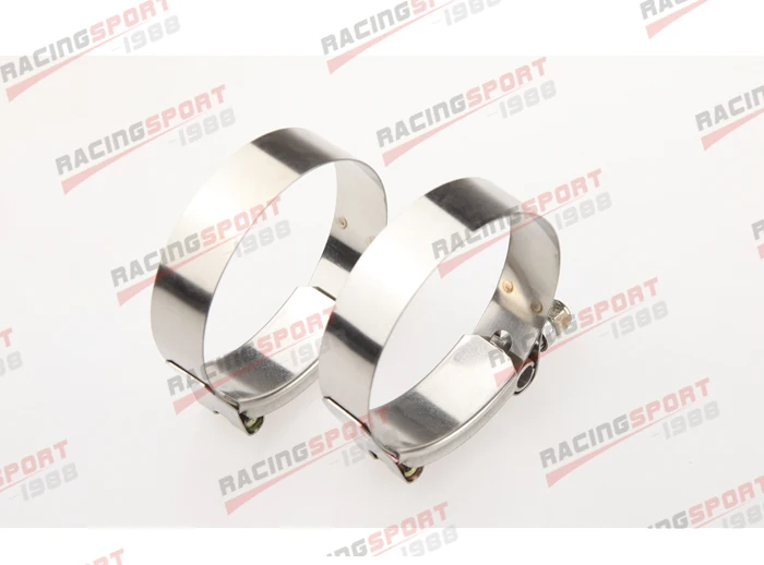 Упаковка из 2 шт 3 ''т Болт Хомуты турбо труба шланг муфта нержавеющей стали 79 87