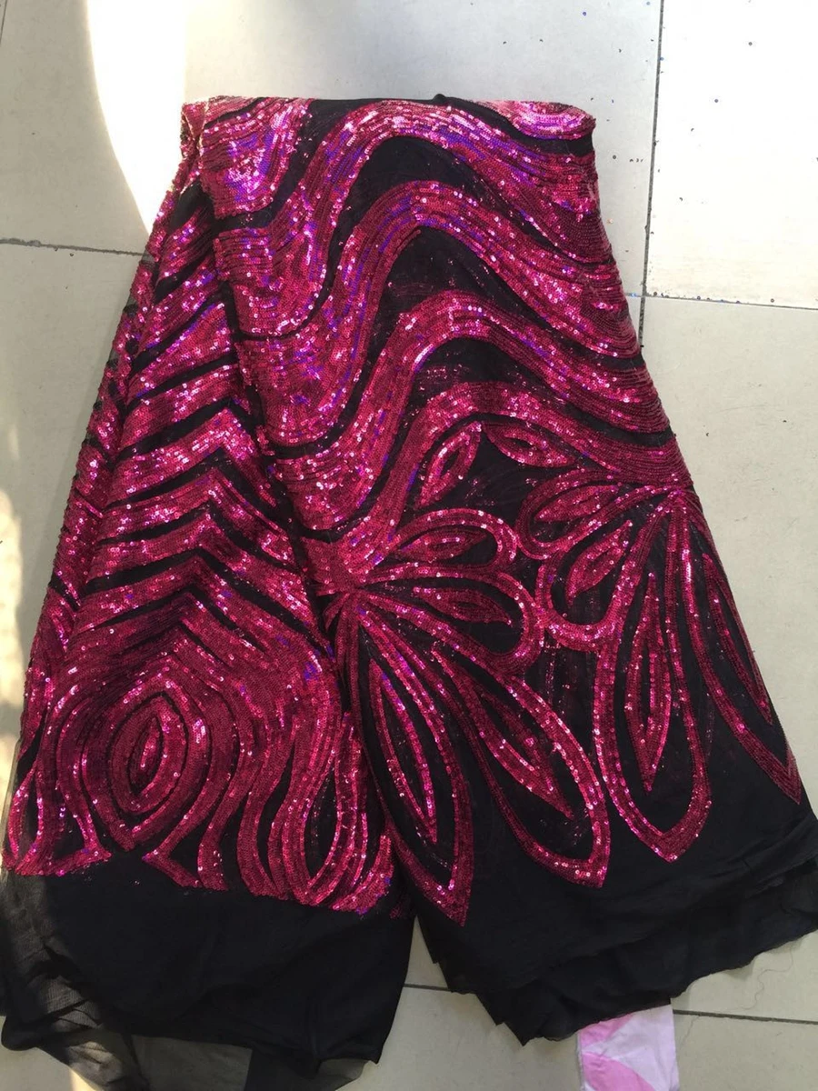 Бесплатная Доставка по DHL! африканские блестки кружева гипюр кружевной ткани