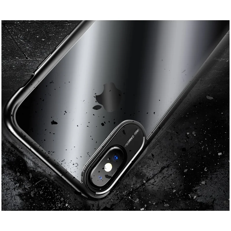USAMS For Apple iPhone X Case Anti-drop PC + TPU Hybrid Phone for X/10 - 5.8 inch |