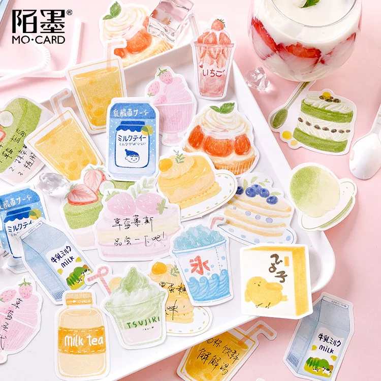 

Fresh and Lovely Strawberry Drink Dessert Note Paper Memo Pad
