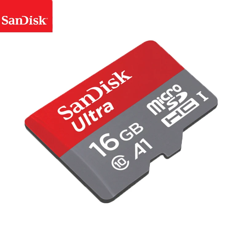 Карта памяти Sandisk Micro SD класс 10 16 ГБ 32 64 128 карта C10 Mini SDHC SDXC TF-карта для смартфонов и