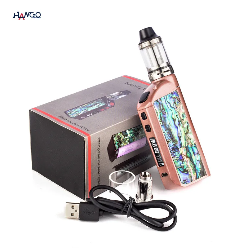 Оригинал Kangvape мини ТС 90 Вт Мод комплект Elektronik Пикантная Закуска Sigara box Mod kit