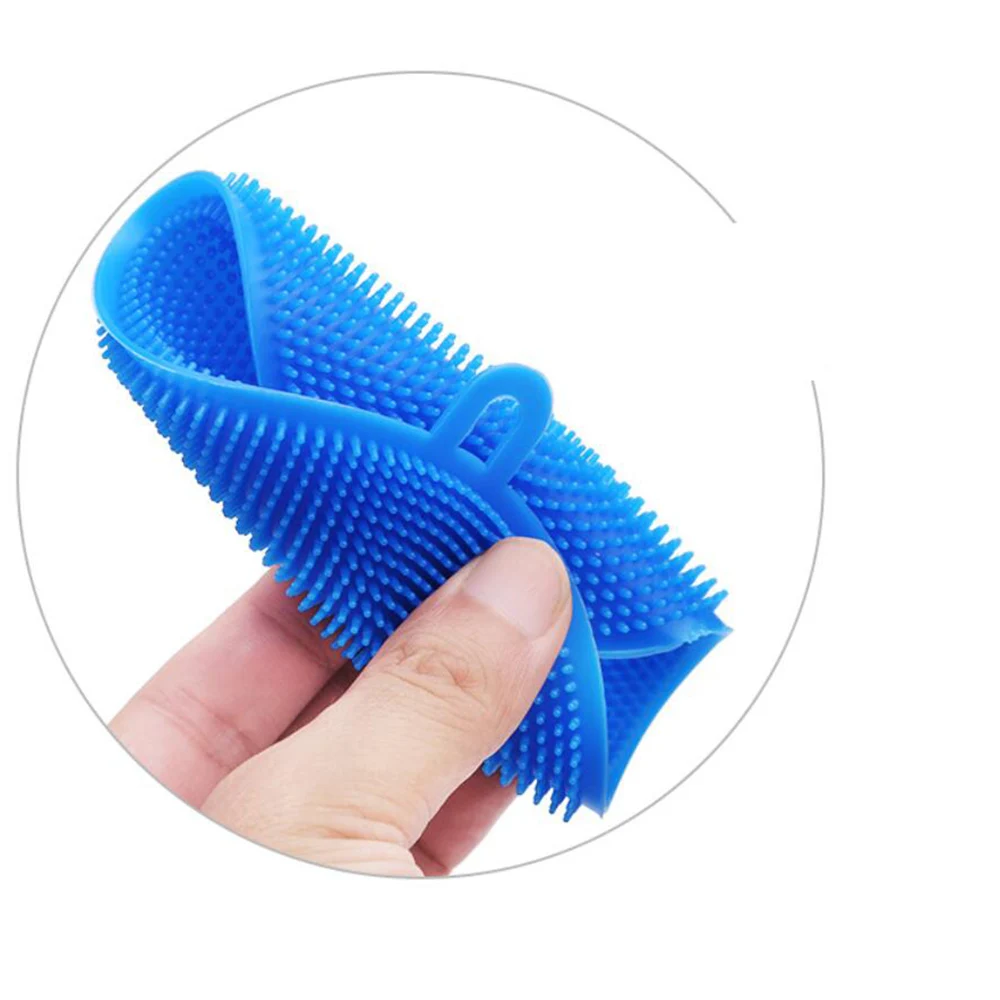 1 шт. силиконовая щётка для мытья посуды|Губки и металлические мочалки| |