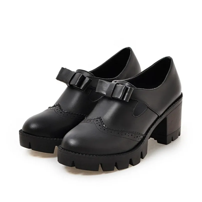 ЛИН КОРОЛЬ Новый Скольжения На Круглый Носок Женщин Насосы Удобные Мелкой Рот