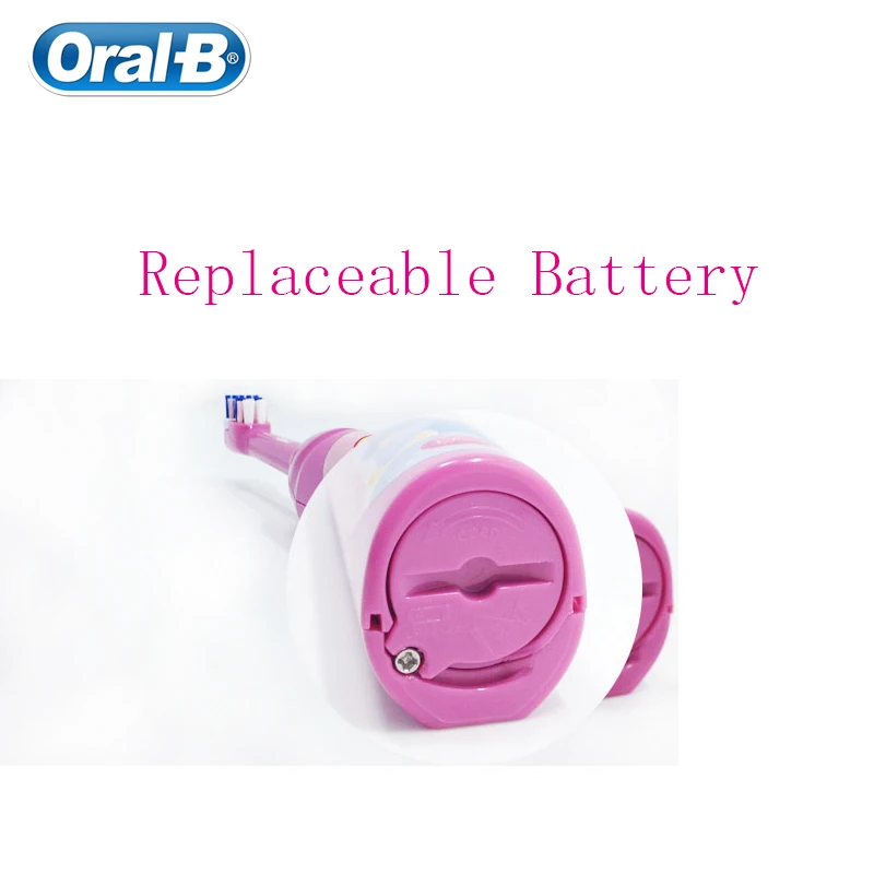 Oral B DB3010 Детская электрическая зубная щетка для детей мягкая щетина красивый