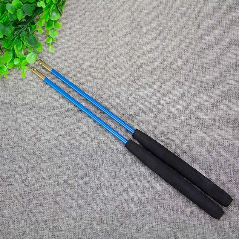 Пена diabolo палочки Сделано в Китае Diabolo Handsticks - Цвет: 34cm blue
