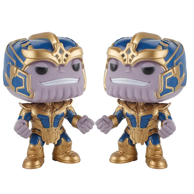 Funko POP Marvel Guardians of the Galaxy 2 THANOS ПВХ экшн фигурка Коллекционная модель игрушки для
