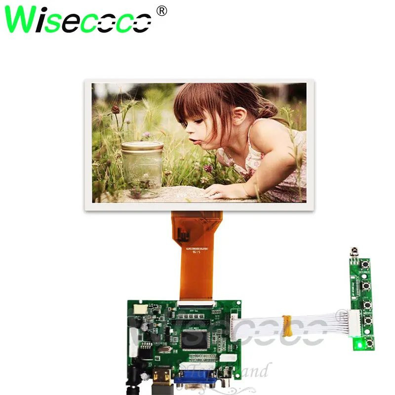 7 дюймовый AT070TN94 800x480 ЖК дисплей HDMI/VGA/AV плата управления драйвером|ЖК-экраны и