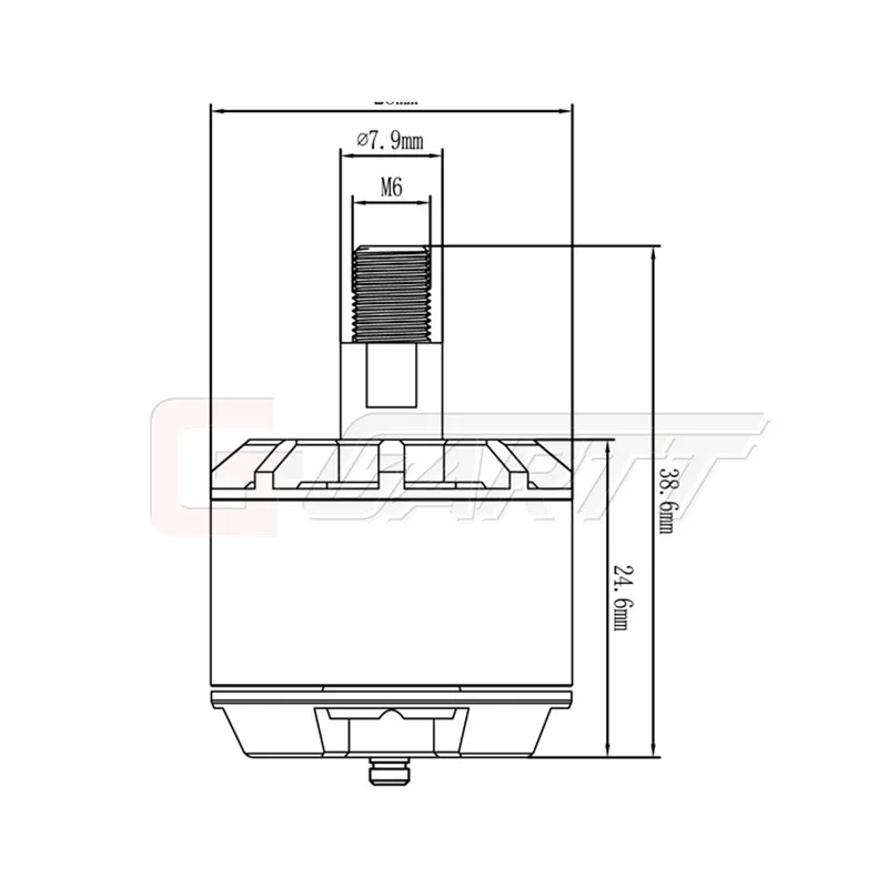 Gartt 2шт CW и CCW ML2212S 920KV 230W двигатель Квадрокоптер F450 X525 RC мультироторный Дрон|outrunner