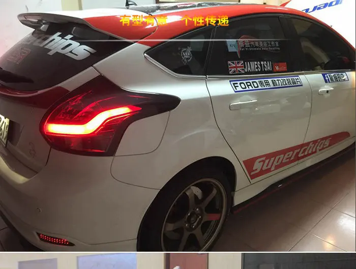 KOWELL автомобильный Стайлинг для Ford focus 2 2012- светодиодный задний фонарь задние фонари парковка для Ford Focus foglighting автомобильный Стайлинг