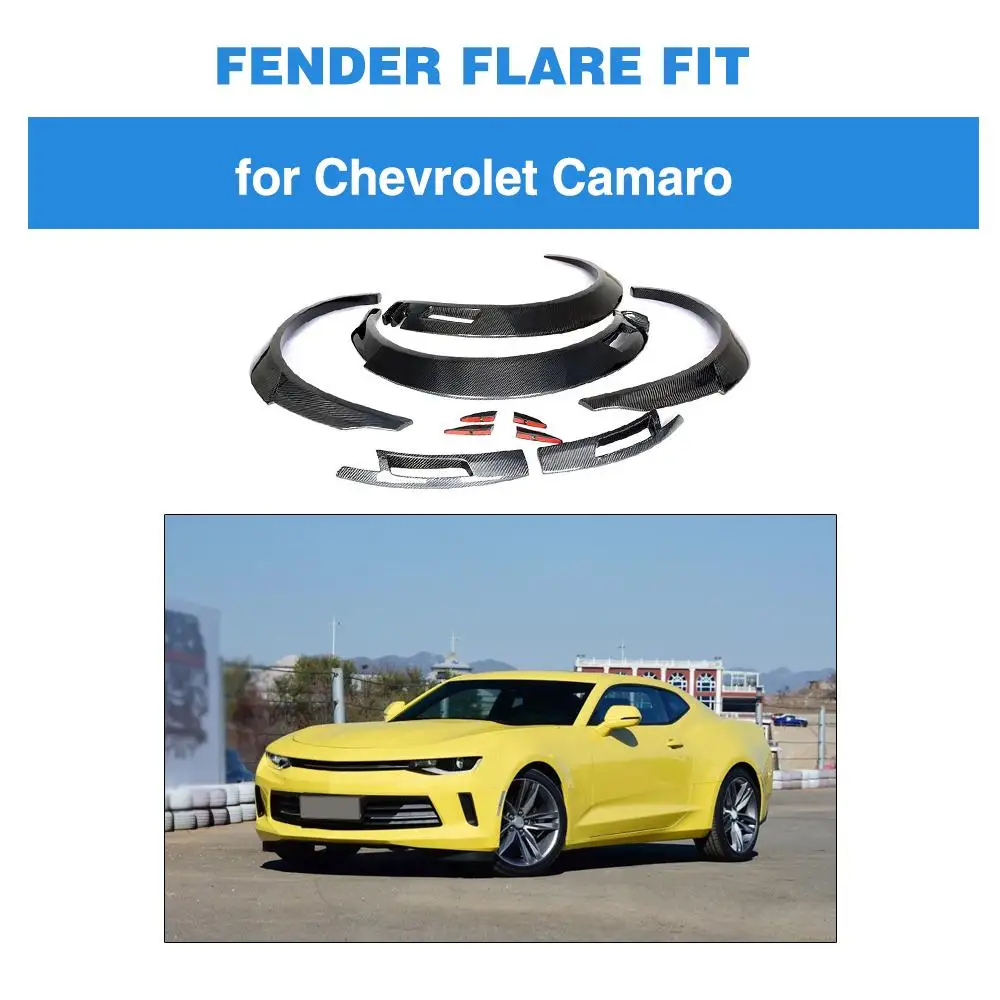 Высокое качество колесо из углеродного волокна арки крыла вспышки для Chevrolet Camaro- автомобиля Брызговики крышки планки