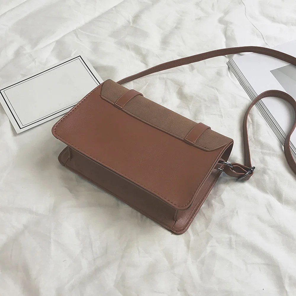 Aelicy Fashion Women Scrub Crossbody Bag Vintage 2020 New Top Hot Sell Handbag PU Leather Messenger | Багаж и сумки