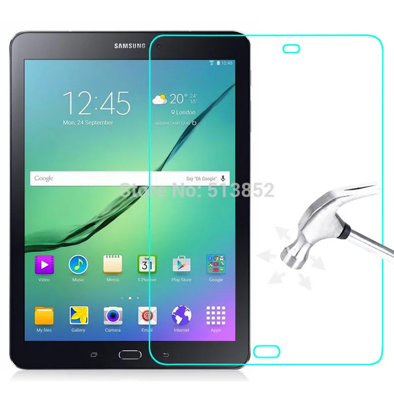 9H закаленное стекло для Samsung Galaxy Tab S2/T810/T815/9 7 дюймов защищают от царапин