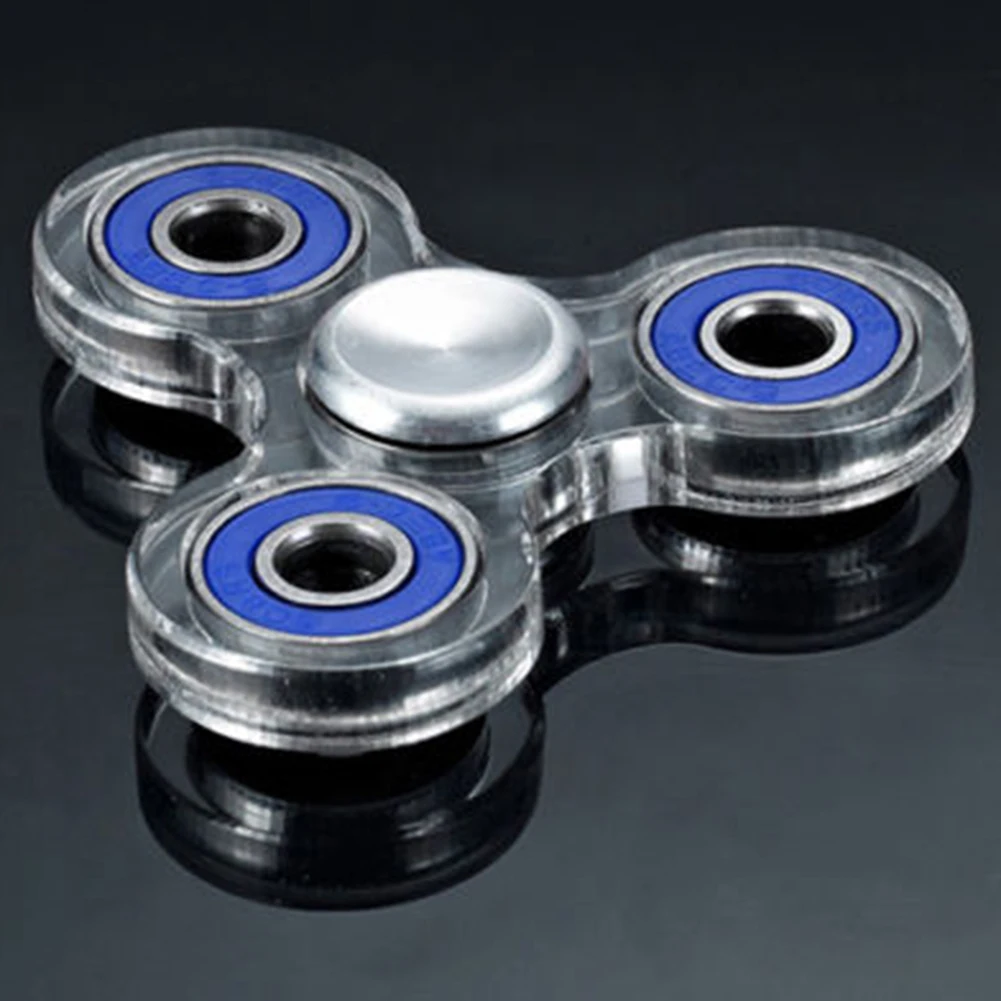 Прозрачный палец блесны Непоседа ручной Spinner взрослых детей Игрушки-антистресс |