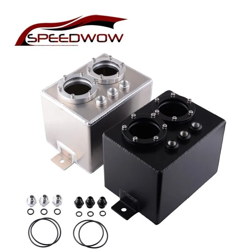 SPEEDWOW 3L двойной порт поймать мазута может расширительный бачок топливного бака