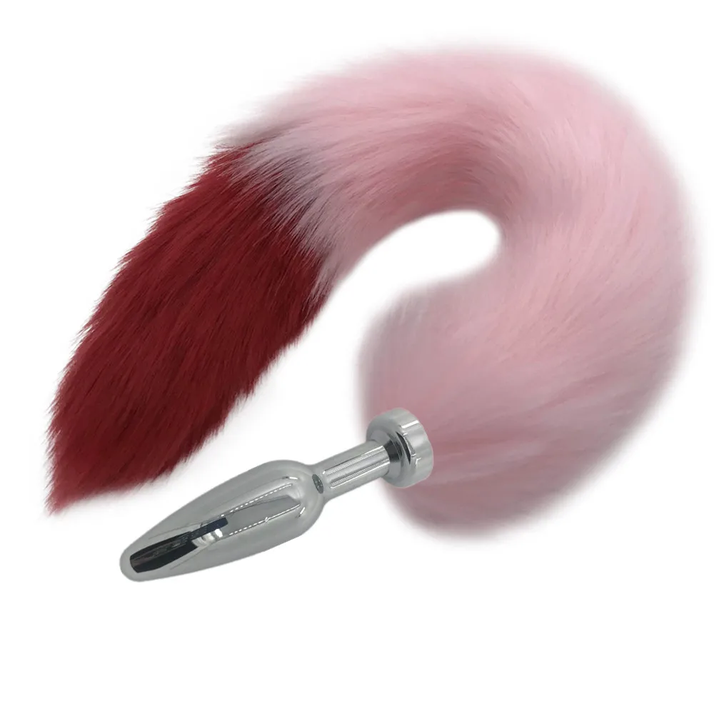 Metal Feather Anal Toys Fox Tail Plug Erotic Anus Toy Butt Sex For Woman And Men Sexy Adult Accessories | Красота и здоровье