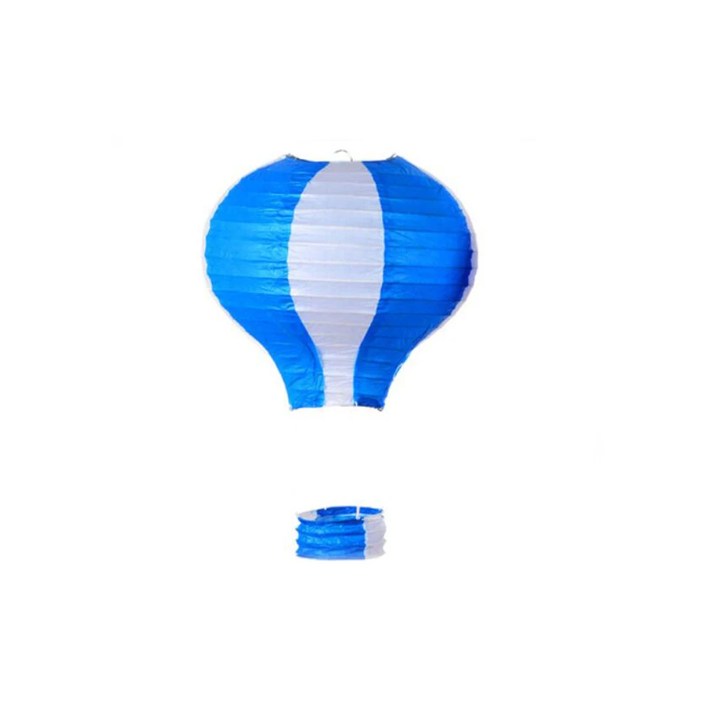 royal blue white 25 см/30 см/40 см воздушный шар Радужный бумажный фонарь романтическое свадебное украшение I LOVE YOU подвесной бумажный фонарик вечерние diy deco - Цвет: royal blue white