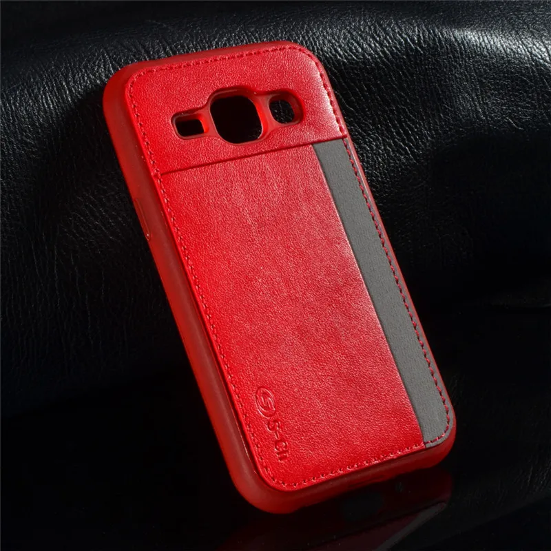 For Samsung Galaxy J1 6 Colors Soft Silicone+PU Leather TPU Case With Card Slot Mobile Phone Free Shipping |