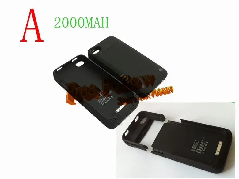 2000mah Battery External Charger Case for iphone 4 4G 4S with Retail Box + data line *10pcs* dhl free shipping|charger 12v|charger cordcharger tuner