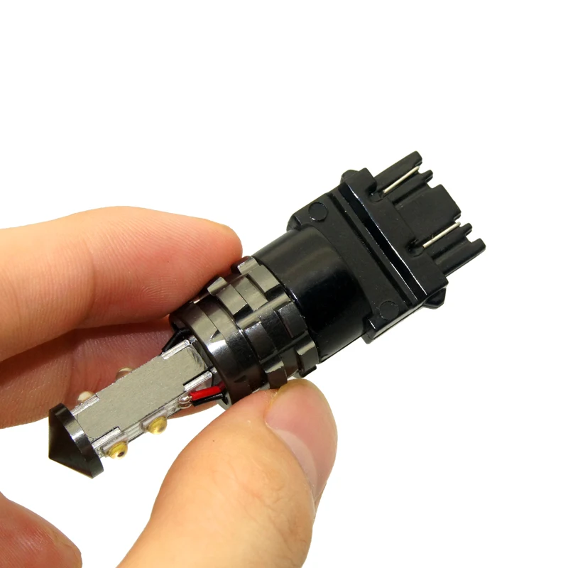 2 шт. светодиодный лампы стоп-сигнала задние противотуманные фары 3157 P27/7W 3156 P27W для