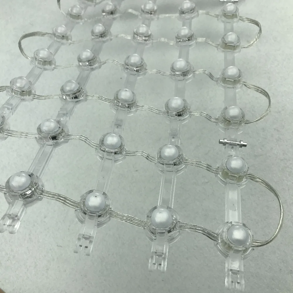 Светодиодная Пиксельная матрица с шагом 55 мм 5 в постоянного тока WS2811 IC диаметр 20