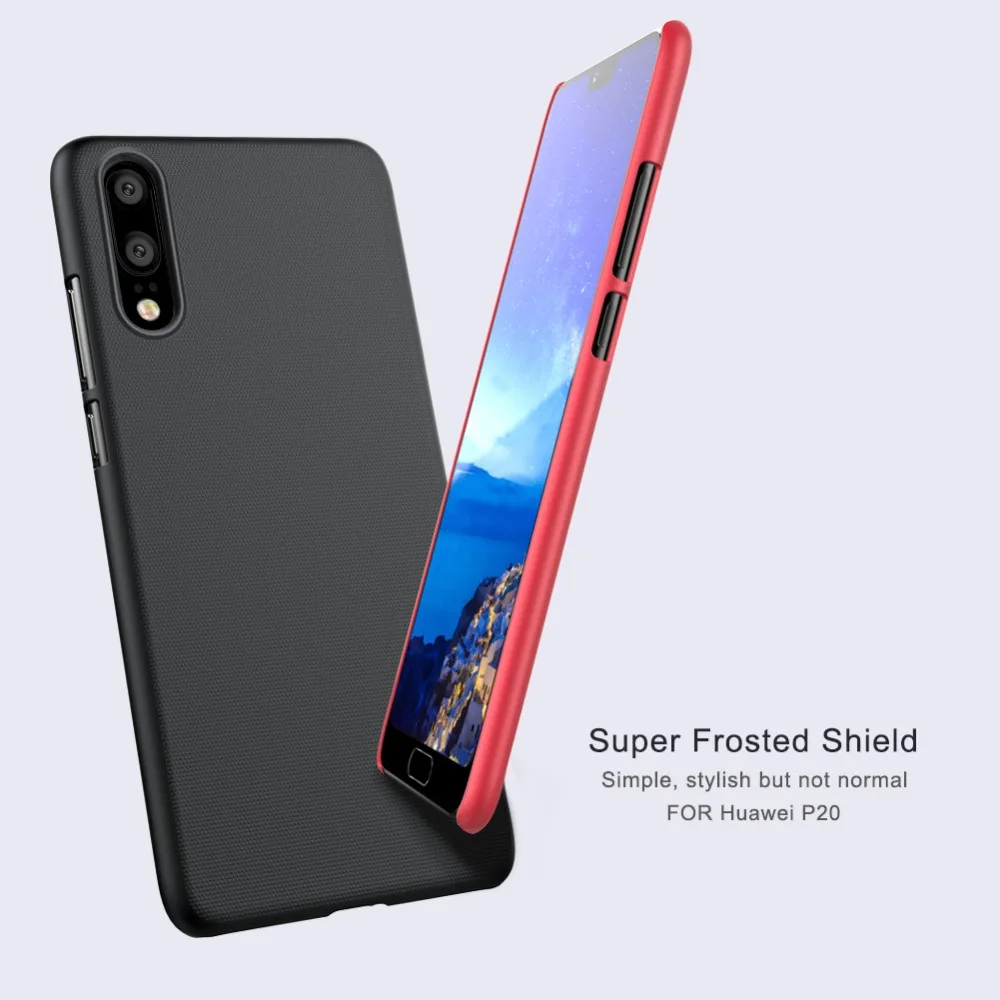 Для huawei P30 P20 Nillkin матовый защитный чехол-накладка на заднюю панель для huawei P20 Pro P30 Nova 4e PC жесткий матовый Задний защитный чехол s