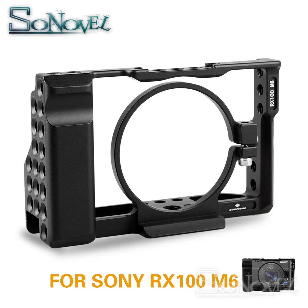 Aluminum Alloy Camera Cage for Sony RX100 M6 Stabilizer For VI DSLR / frame | Электроника