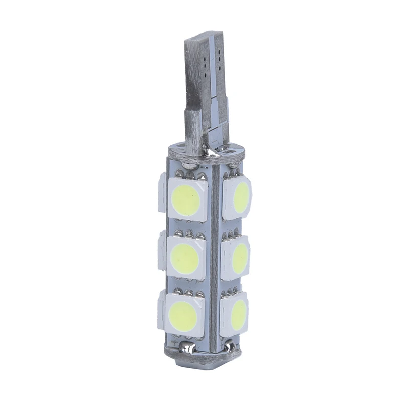 2x T10 194 W5W 13 светодиодный 5050 SMD Canbus ERROR FREE анти ODB белый светильник Ночной
